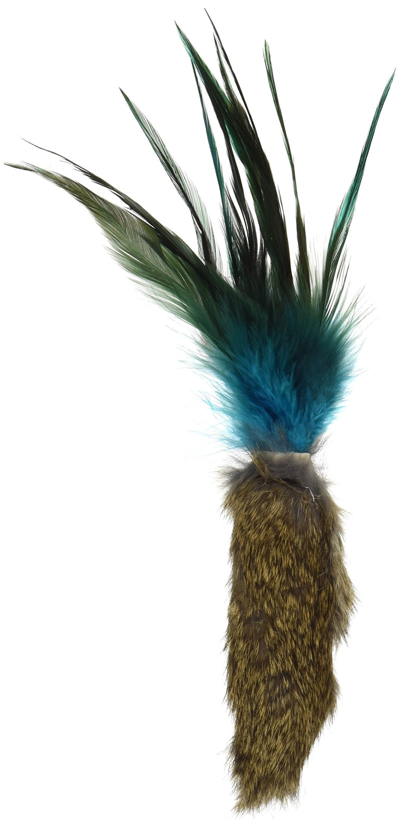 GoCat Da Fur Thing Cat Toy, Rabbit Fur and Feather Toy Stuffed with Catnip - BeesActive Australia