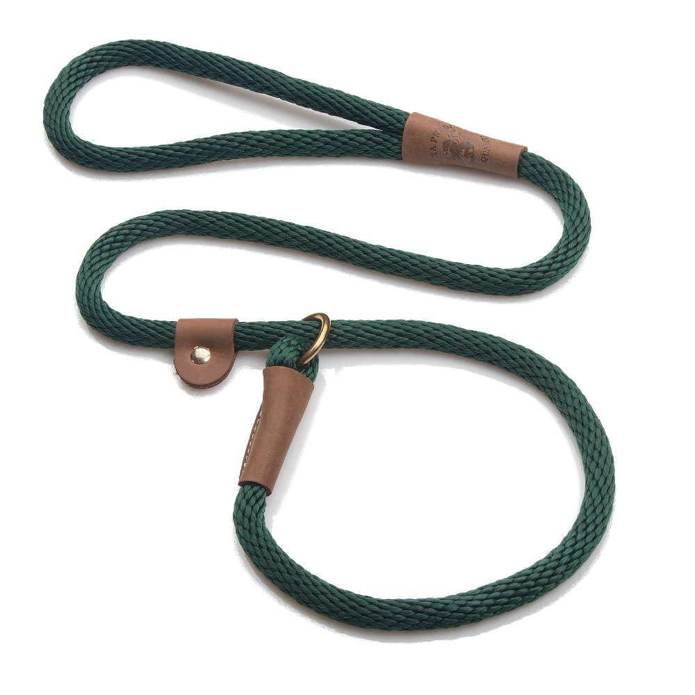 Mendota Pet Slip Lead, 1/2" X 6', Hunter Green, Dogs - BeesActive Australia