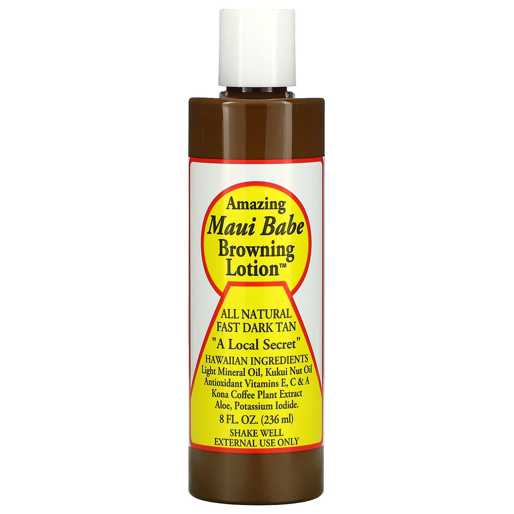 Browning Lotion - All Natural Fast Dark Tan 8 fl.oz 8 Fl Oz (Pack of 1) - BeesActive Australia