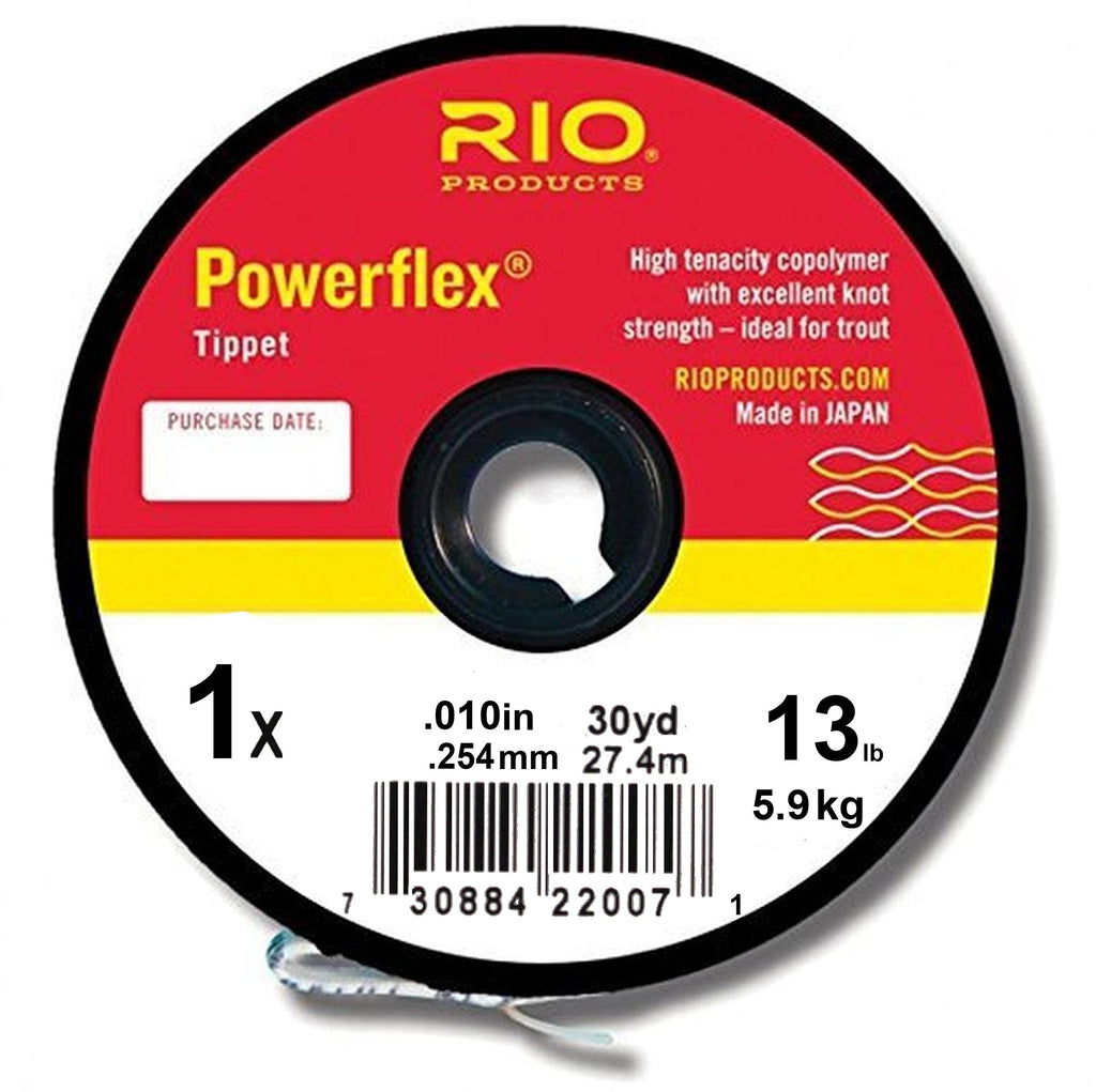 [AUSTRALIA] - Rio Fly Fishing Tippet Powerflex 2X Tippet 30Yd 10Lb Fishing Line, Clear 