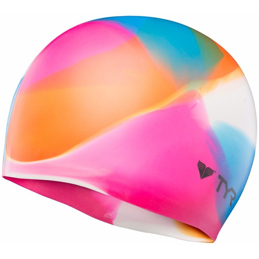 [AUSTRALIA] - TYR Kaleidoscope Swim Cap One Size Multicolor 