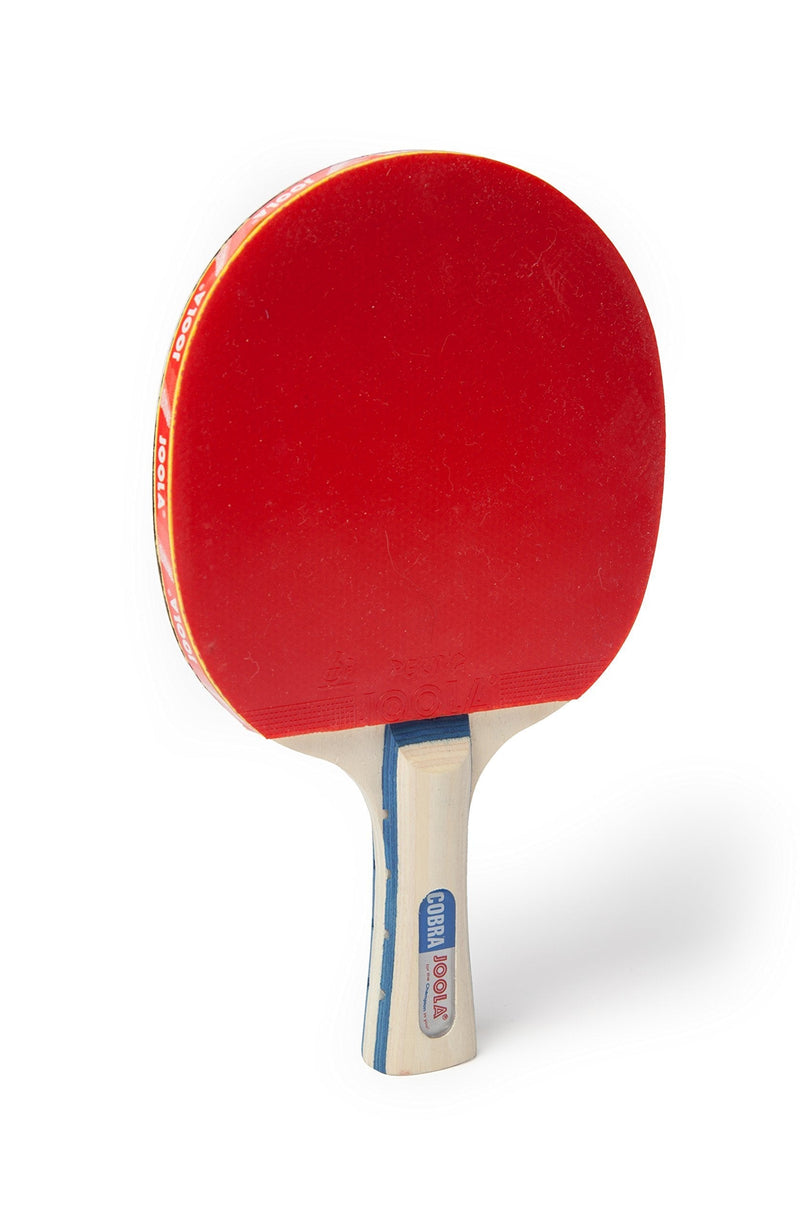 [AUSTRALIA] - JOOLA Cobra Recreational Ping Pong Paddle - ITTF Approved Table Tennis Rubber - JOOLA Technology Ensures Ideal Ball Control and Spin - Table Tennis Racket for All Skill Levels - Flared Handle Grip 