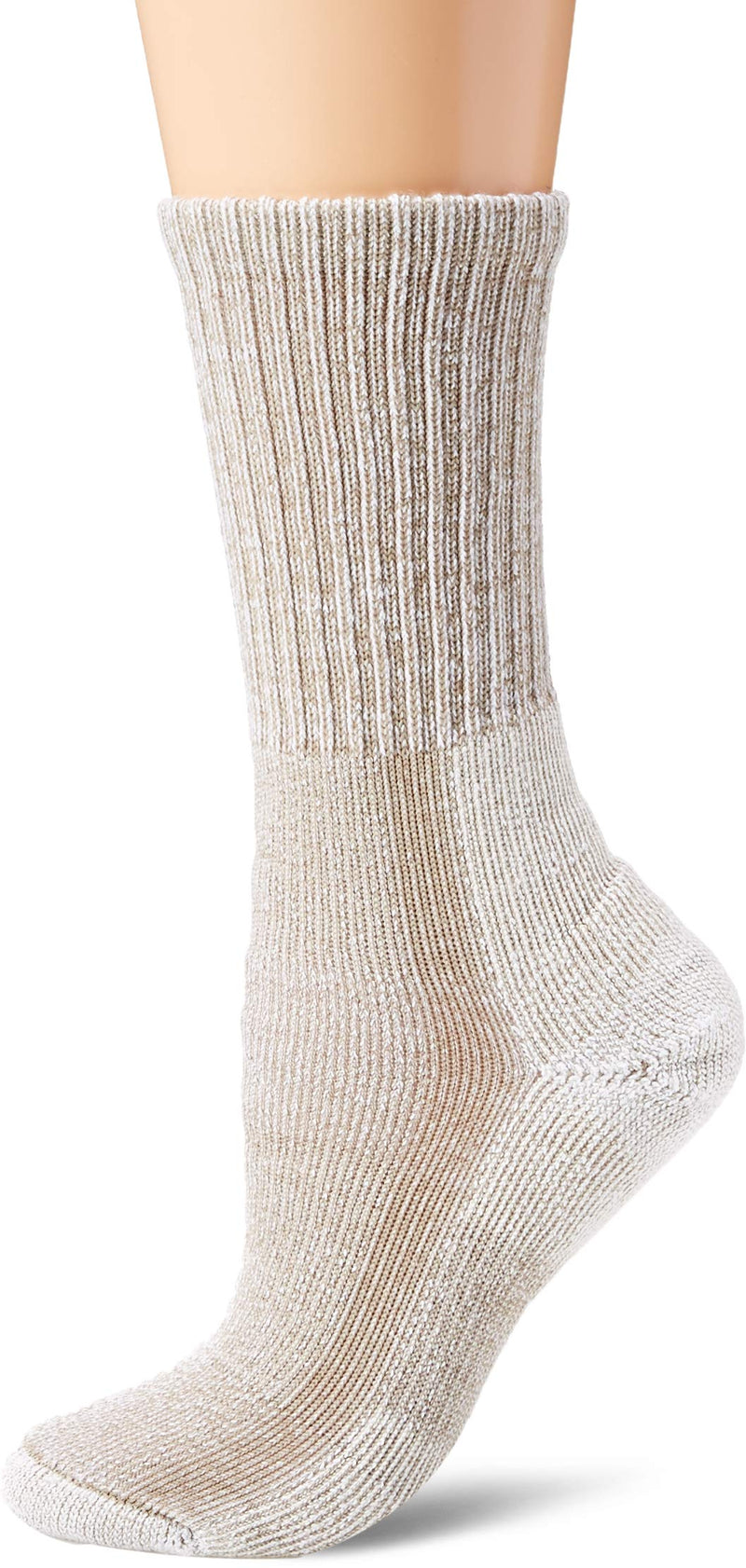 thorlos womens Lthw Max Cushion Hiking Crew Socks Small Khaki - BeesActive Australia
