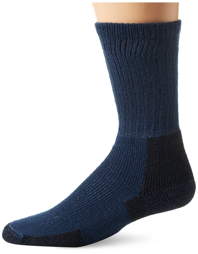 thorlos mens Kx Max Cushion Hiking Crew Socks X-Large Dark Blue - BeesActive Australia