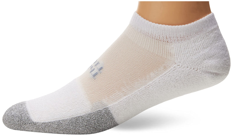 thorlos mens T1ccu Thin Cushion Low Cut Socks Small White - BeesActive Australia