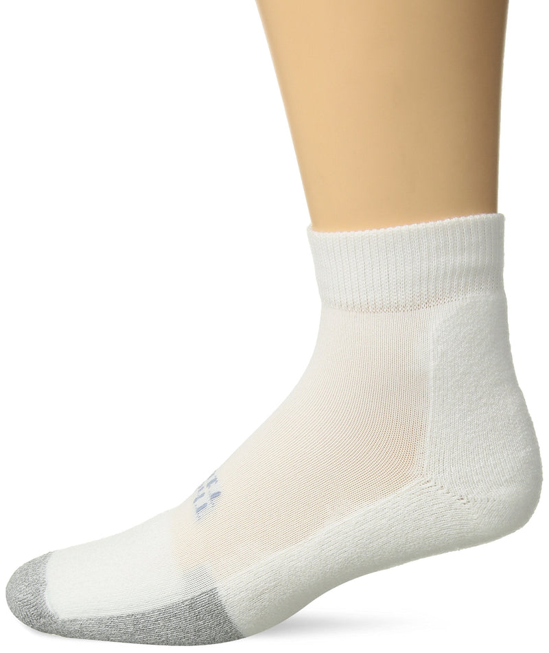 [AUSTRALIA] - thorlos mens T1cmu Thin Cushion Ankle Socks Small White 