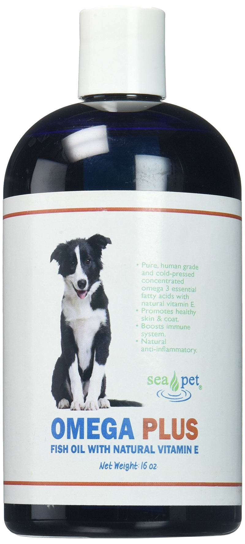 Sea Pet Omega Plus Fish Oil with Natural Vitamin E (16 oz) - BeesActive Australia