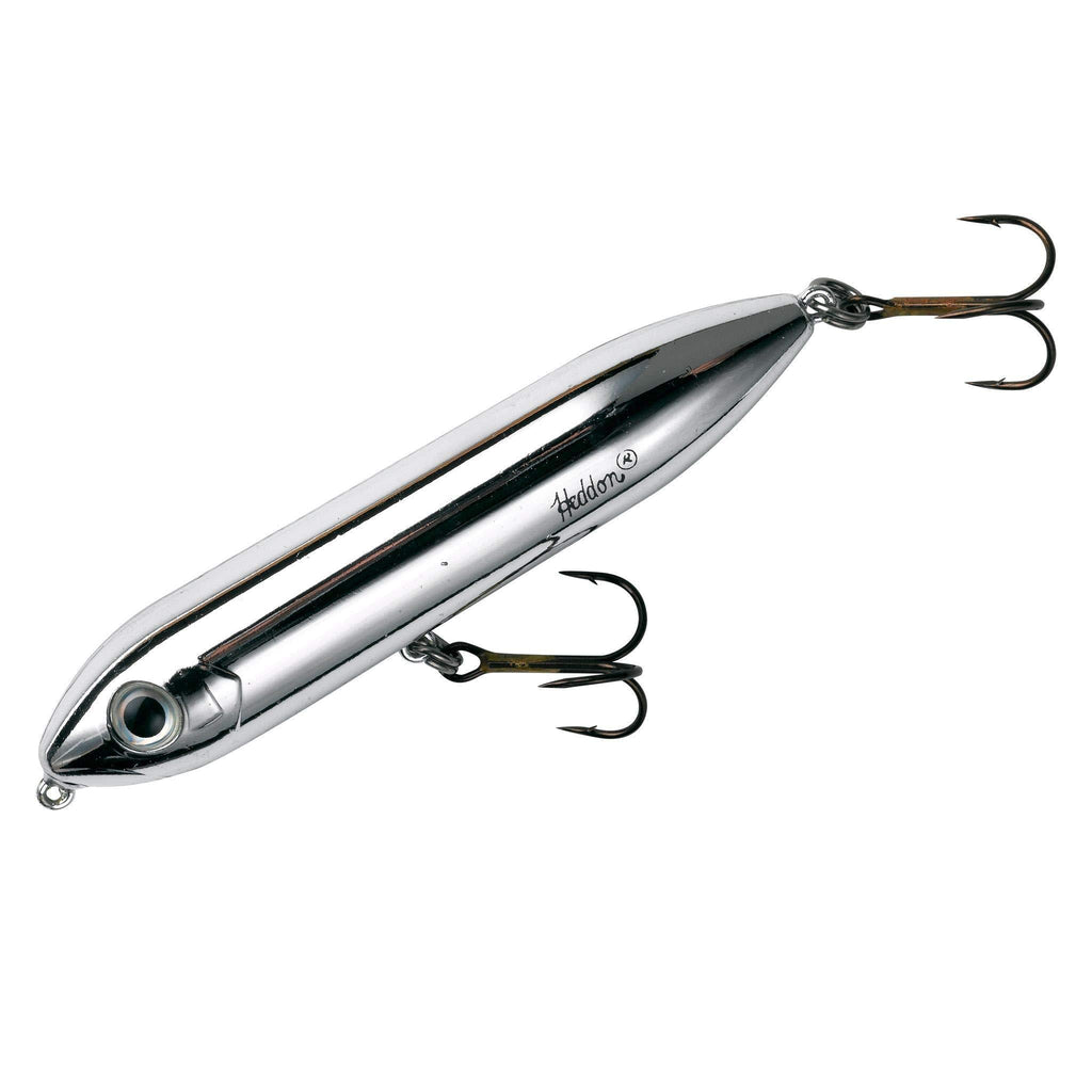 [AUSTRALIA] - Heddon Super Spook Topwater Fishing Lure for Saltwater and Freshwater Nickel Super Spook (7/8 oz) 