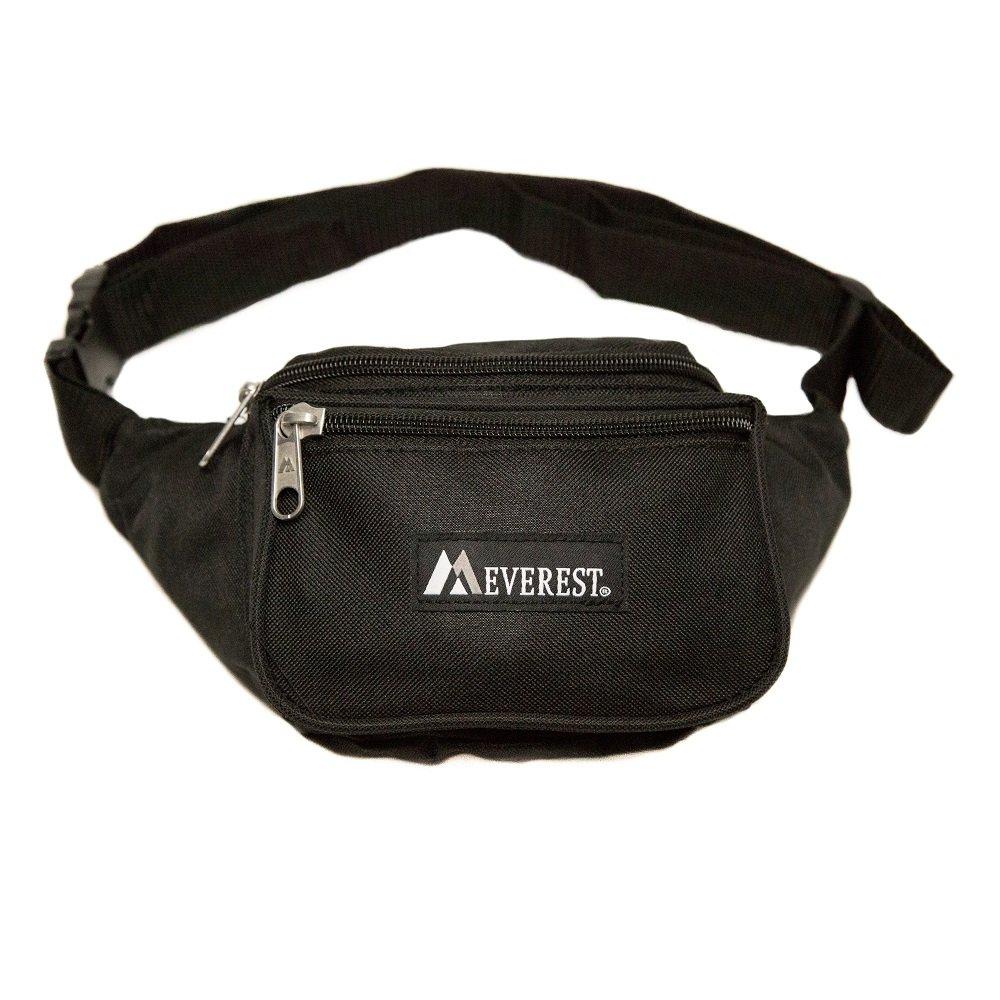 Everest Signature Waist Pack-Standard, Black, One Size - BeesActive Australia