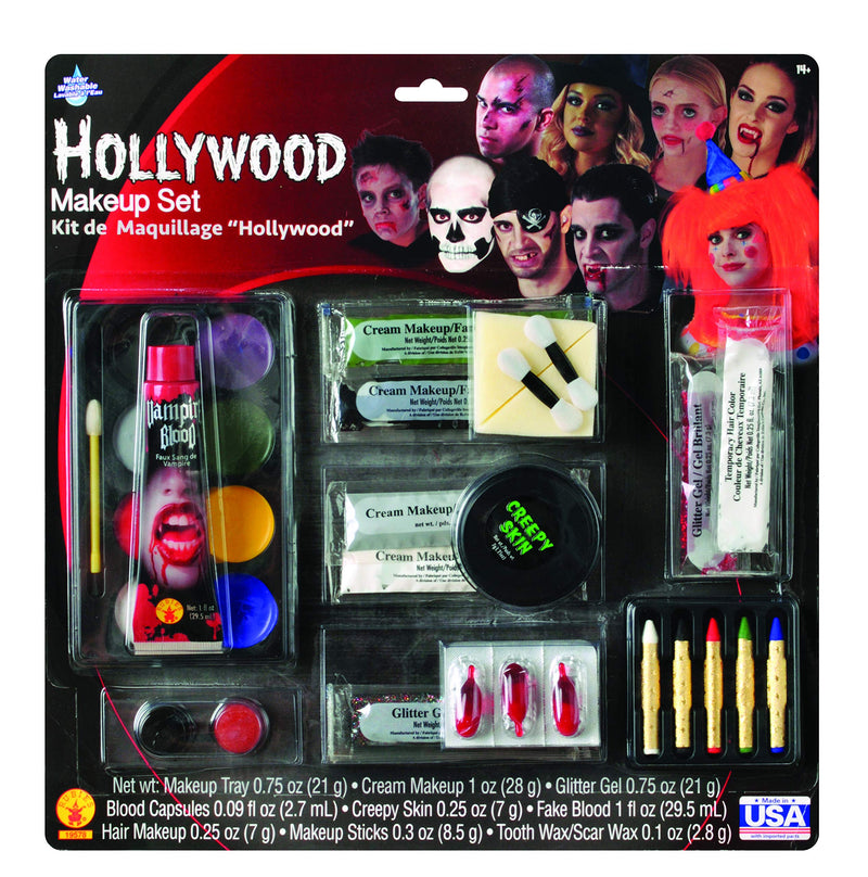 Rubie's Hollywood Makeup Kit As Shown - BeesActive Australia