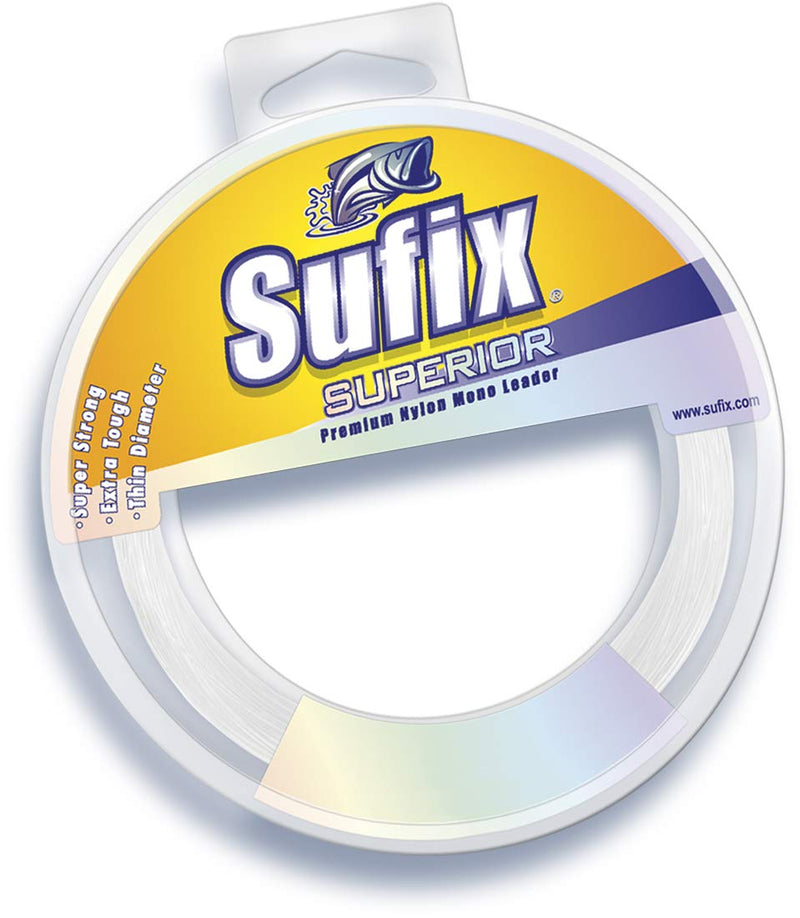 Sufix Superior Leader 110-Yards Leader Wheel Fishing Line (Clear, 100-Pound) - BeesActive Australia