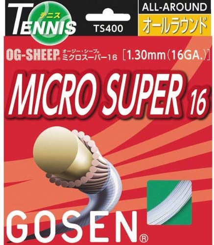 Gosen OG-Sheep Micro Super Series (Synthetic Gut (Solid core Surrounded by Nylon filaments)) white 16 - BeesActive Australia