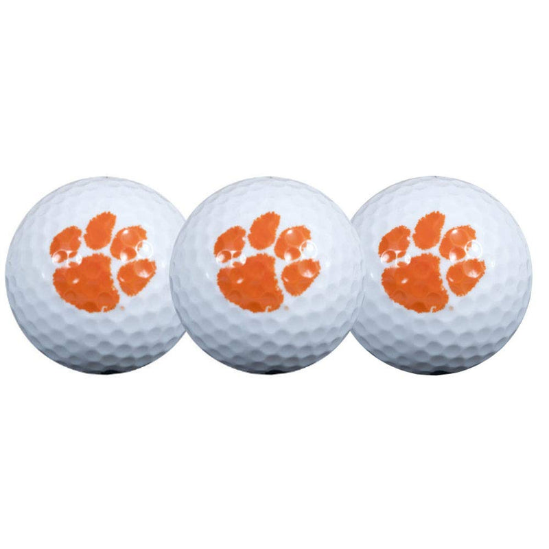 Team Effort Clemson Tigers Golf Ball 3 Pack - BeesActive Australia