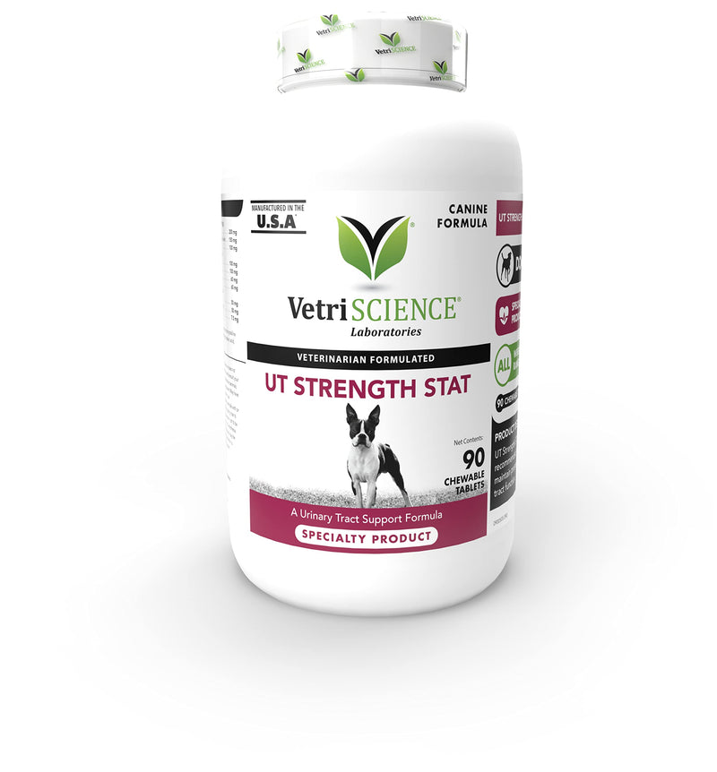 VETRISCIENCE Laboratories - UT Strength STAT for Dogs, Urinary Tract Support Supplement for Dogs, 90 Chewable Tablets - BeesActive Australia