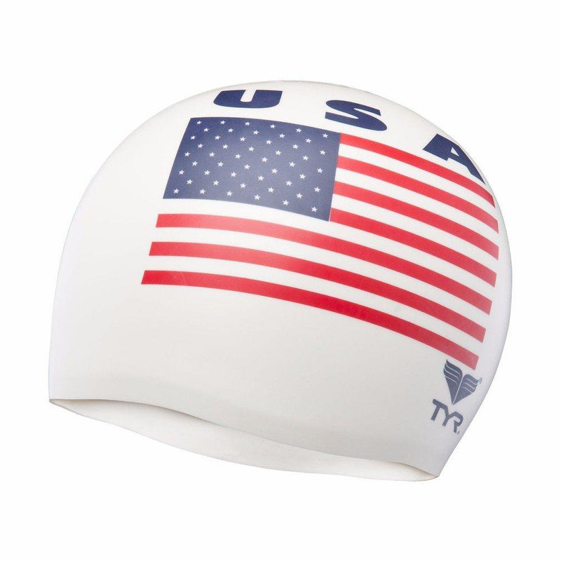 [AUSTRALIA] - TYR USA Silicone Cap White 