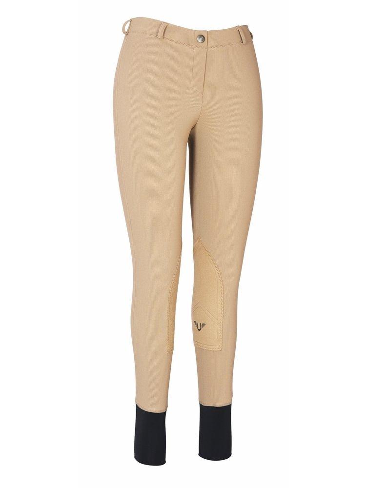[AUSTRALIA] - TuffRider Women's Ribb Lowrise Pull-on Breeches 24 Taupe 