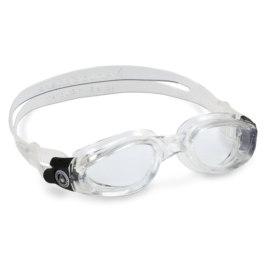 [AUSTRALIA] - Aqua Sphere Kaiman Swim Goggle, Made In Italy Clear Lens / Transparent Regular 