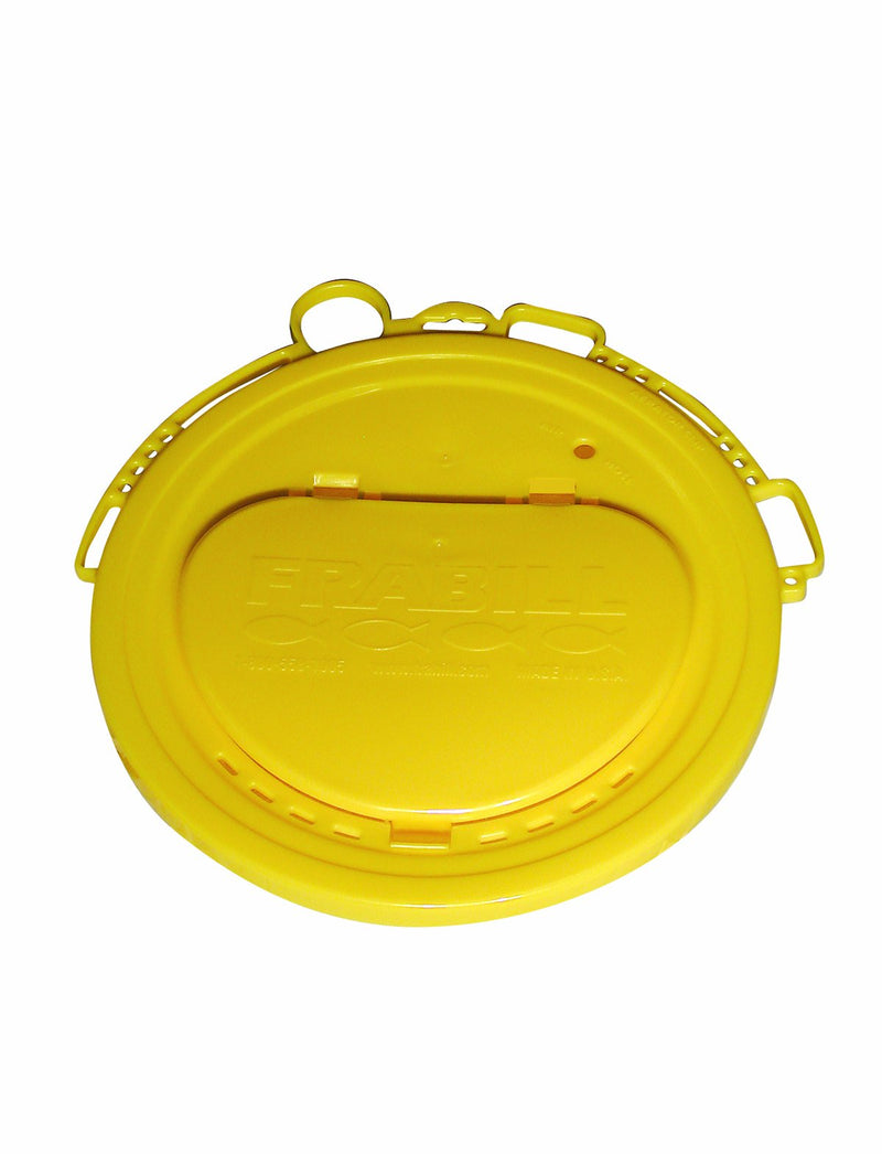 Frabill Deluxe Bucket Lid | Snap-On Lid with Accessory Slots for Premium Organization and Ease of Access to Bait and Gear - BeesActive Australia