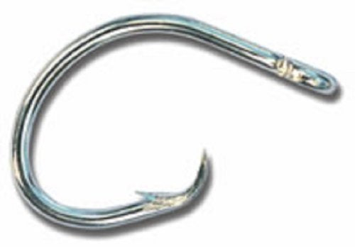 Mustad Classic 2 Extra Strong in Line Point Duratin Circle Fishing Hook | Strong for Heavy Tuna | Fewer Deep Hooks for Catch and Release 11/0 - BeesActive Australia