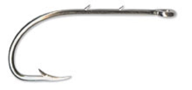 Mustad Classic Special Long Shank Beak Baitholder Hook with 2 Baitholder Barbs, Forged and Reversed Point (Pack of 10) Size 4 Nickel - BeesActive Australia