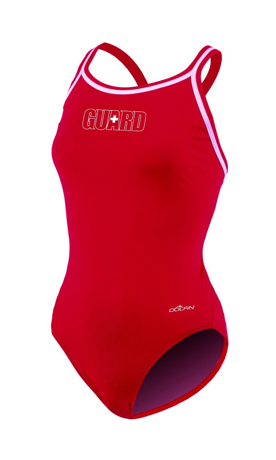 [AUSTRALIA] - Dolfin GUARD SOLID SUIT WOMENS Red 36 