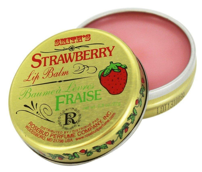 Strawberry Salve Tin 0.8 oz by Smith's - BeesActive Australia