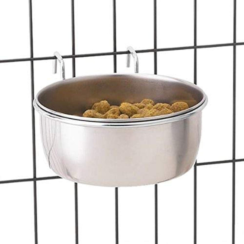 Pet Edge Stainless Steel Hanging Bowl 0.5 lb - BeesActive Australia