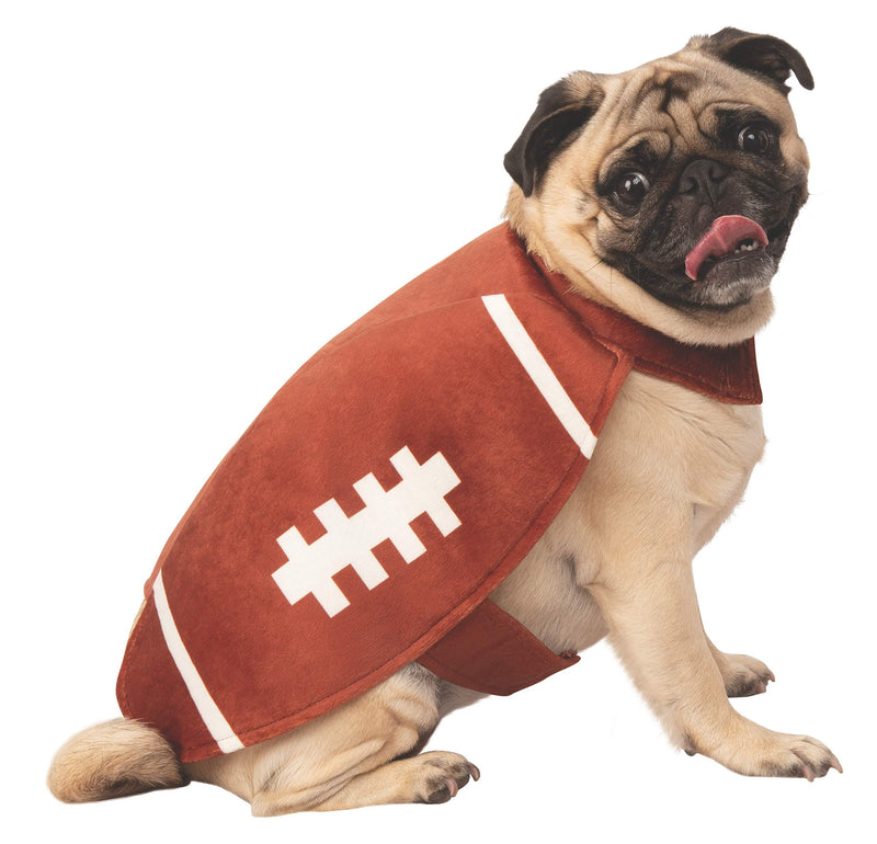 Rubie's Easy-On Football Pet Costume Small As Shown - BeesActive Australia