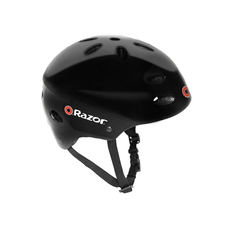 Razor V-17 Child Multi-Sport Helmet Gloss Black - BeesActive Australia