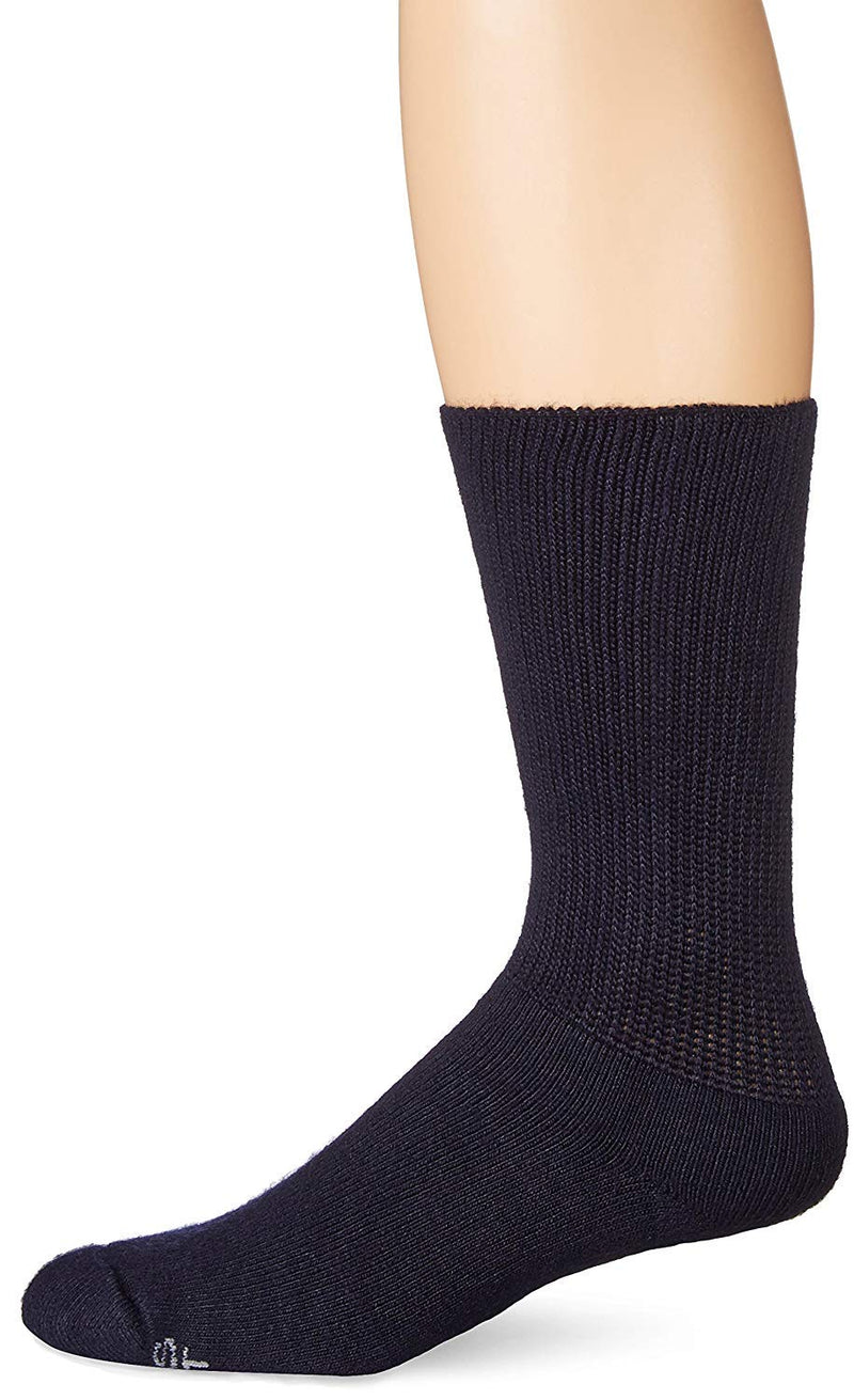 World's Softest Men's/Women's Sensitive Fit Comfort Feet Crew Socks Large (Men 8-12 / Women 10-12) Black - BeesActive Australia