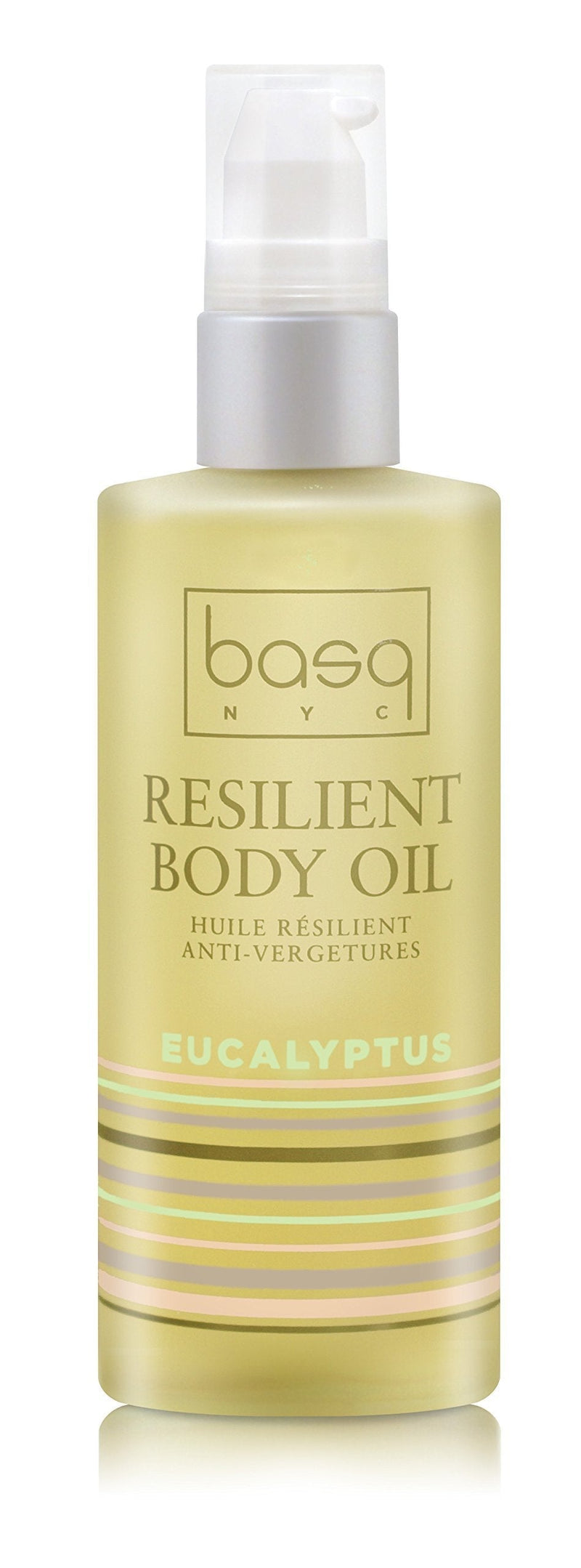 Basq Skin Care Resilient Body Stretch Mark Oil, Eucalyptus, 4 Fluid Ounce - BeesActive Australia