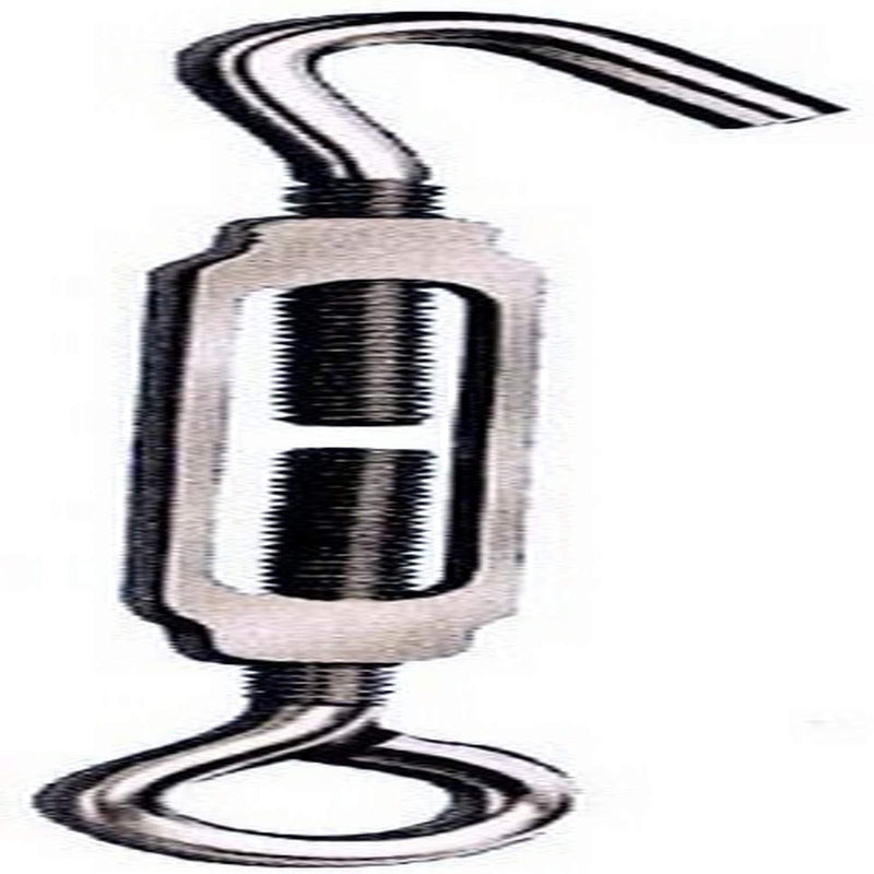 [AUSTRALIA] - Hindley 41404 Zinc Plated Hook to Eye Turnbuckle, 5/16" x 9-1/8" 