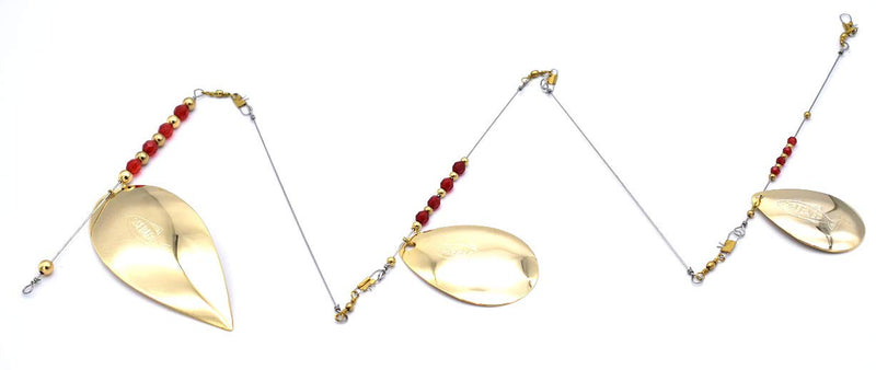 Al's Goldfish Lure Co Sebago Trolling Rig 11" Gold - BeesActive Australia