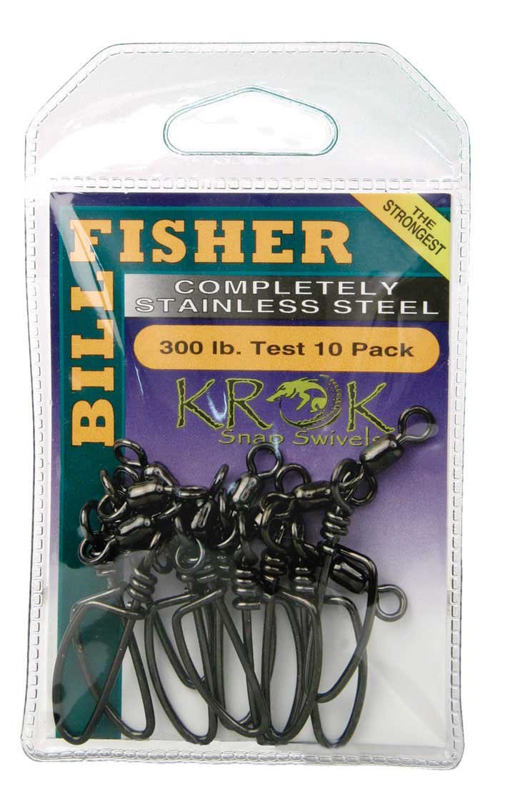 Billfisher SSKS300-10Pk Krok Snap Fishing Swivels - BeesActive Australia