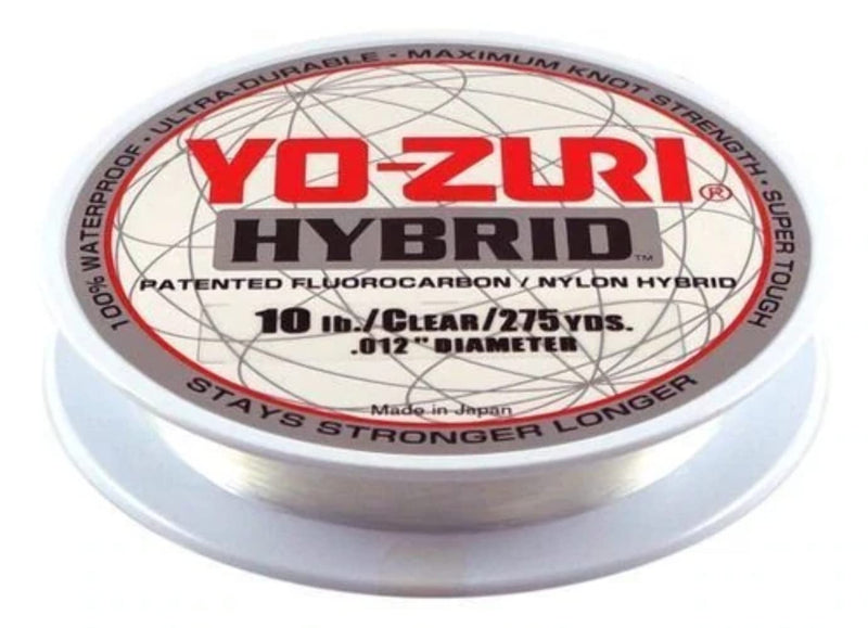 Yo-Zuri Hybrid Clear Line 275YD Spool in 10LB - BeesActive Australia