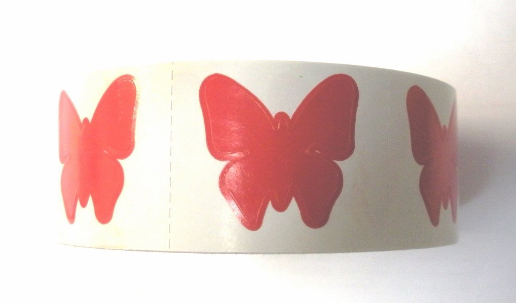 Tanning Bed Stickers Butterfly 1000 CT by Butterfly Stickers - BeesActive Australia