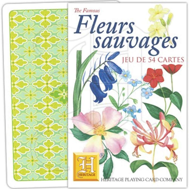 Wild Flowers Playing Cards - BeesActive Australia