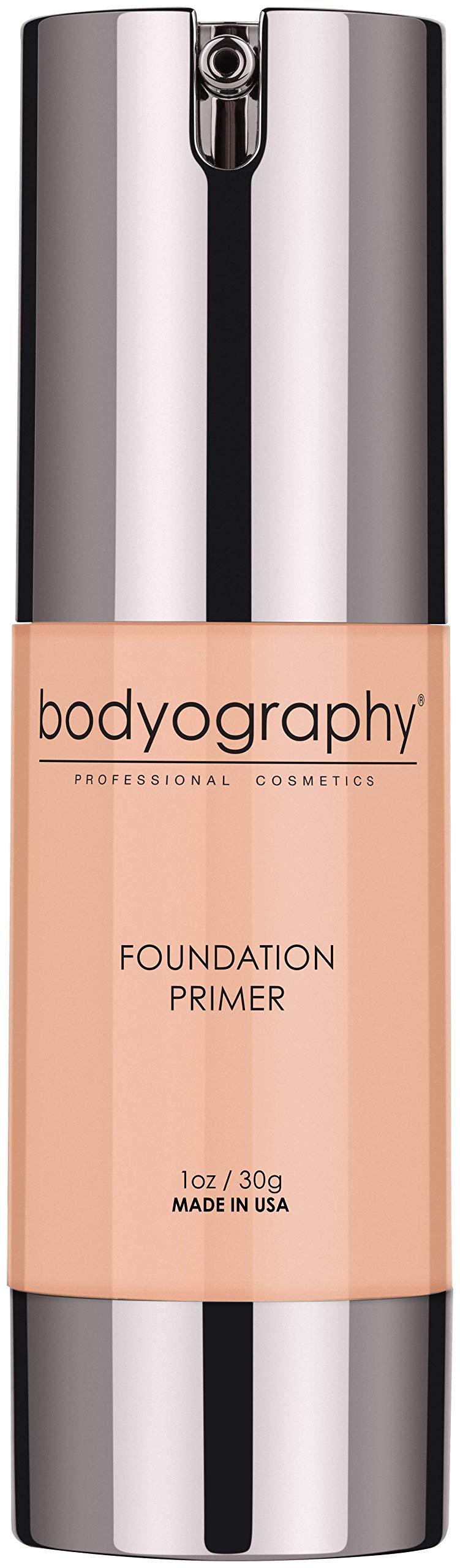 BODYOGRAPHY - Foundation Primer (Neutral): Flawless Anti-Aging Salon Makeup Primer w/Vitamin E, A, Jojoba, Grapeseed Oil | Control Shine | Gluten-Free, Cruelty-Free, 1 oz. Neutral - BeesActive Australia