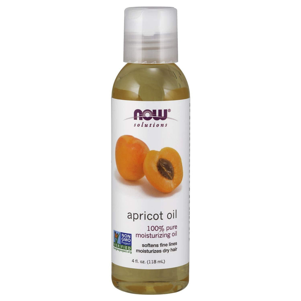 NOW Solutions, Apricot Kernel Oil, Hair Moisturizer, Rejuventaing Skin Oil, Softens Fine Lines, 4-Ounce 4 Fl Oz (Pack of 1) - BeesActive Australia