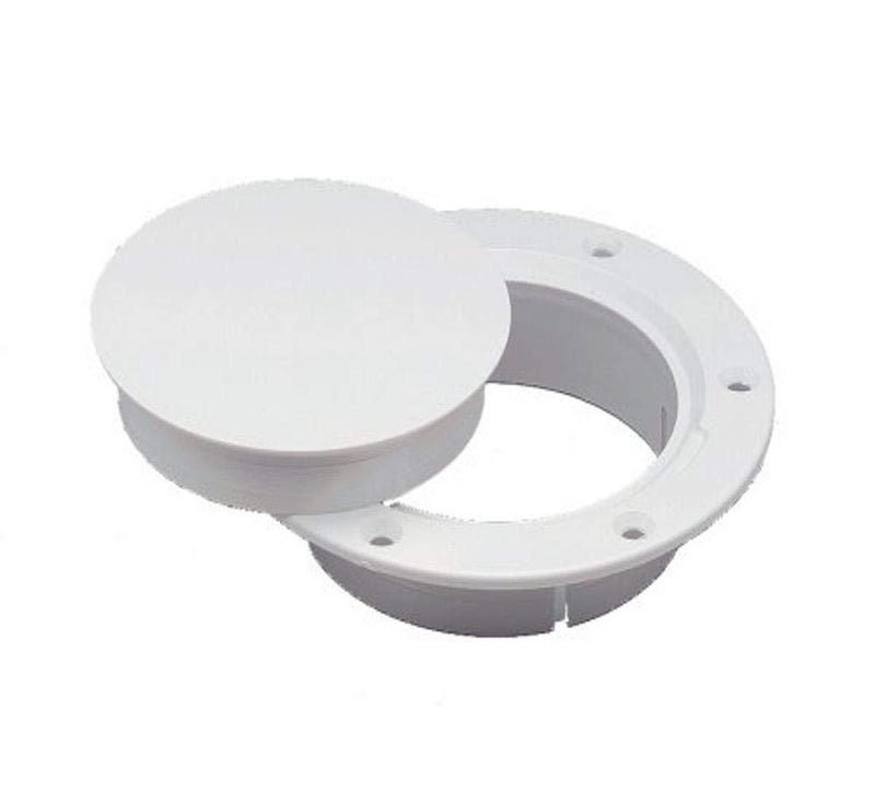 [AUSTRALIA] - Nicro N10863DW 3" Deck Plate, White snap-in 