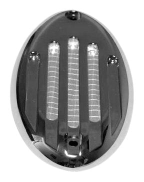 AFI Marine 11226 Screw-In Chrome Plated ASA Grill for 10082, 11079, 11081, and 11095 Marine Drop in Below Deck Horns - BeesActive Australia