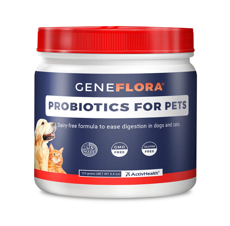 Geneflora Digestive Enzymes and Probiotics for Dogs, Cats, Rabbits and More to Boost Immunity, Relieve Allergies, Reduce Doggy Breath, Reduce Diarrhea and Gas, and Promote Regular Bowel Movements - BeesActive Australia