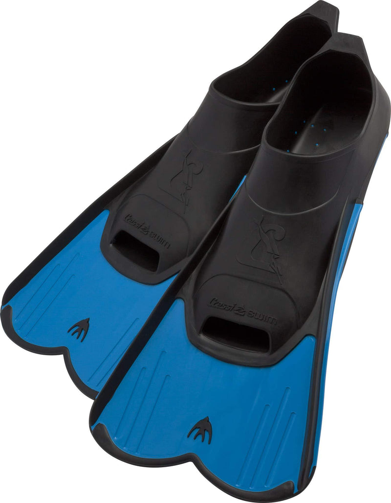 [AUSTRALIA] - Cressi Light Swimming Fins (Made in Italy) Blue 4/5 UK (37/38 EU) 