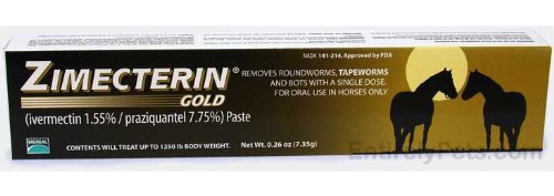 Merial Zimecterin Gold Dewormer Paste for Horses, 7.35gm - BeesActive Australia