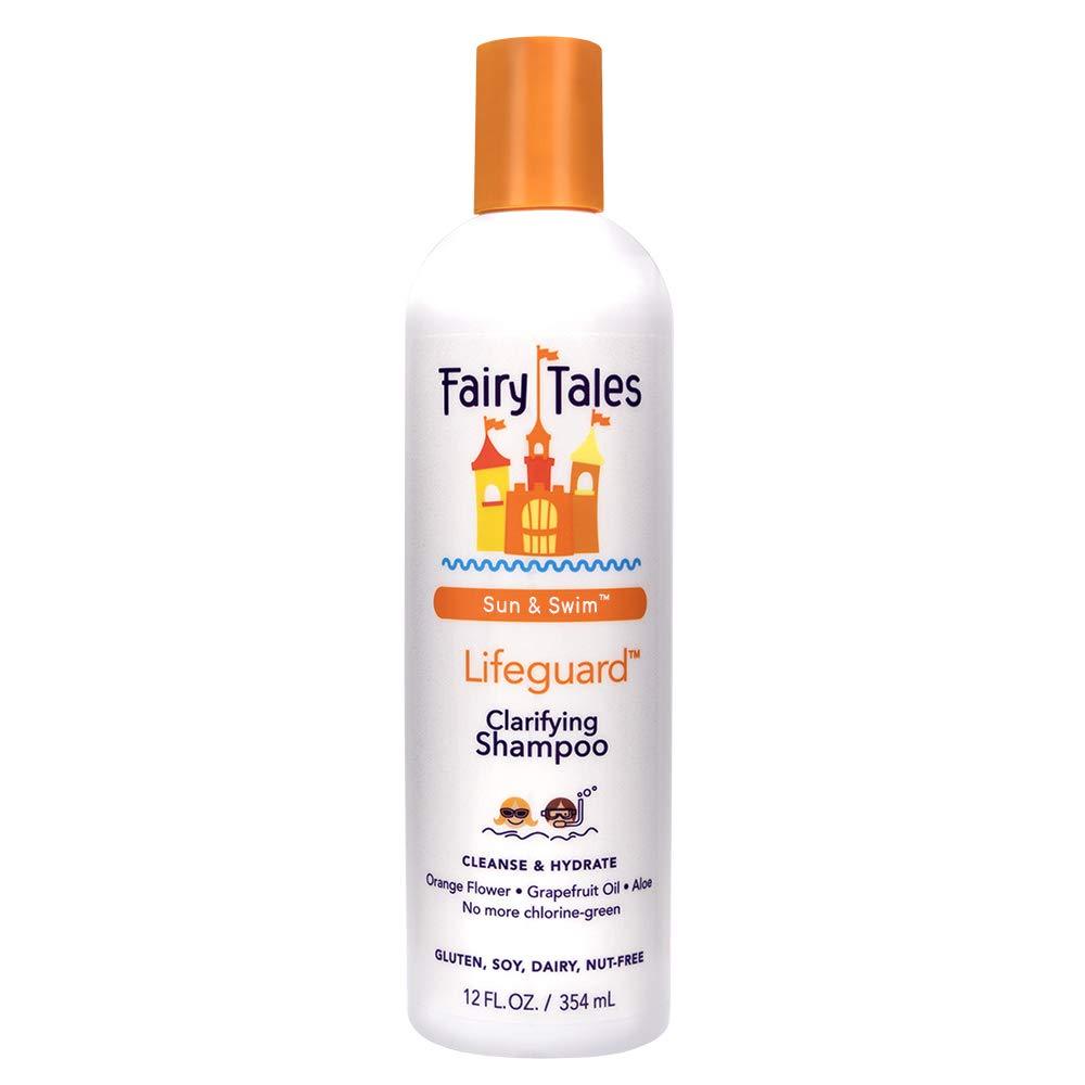 Fairy Tales Swim Shampoo for Kids - 12 oz | Made with Natural Ingredients in the USA | Chlorine Removal Swimmer Shampoo for Kids | No Parabens, Sulfates, or Synthetic dyes 12 Ounce Lifeguard Shampoo - BeesActive Australia