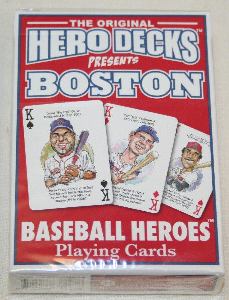 [AUSTRALIA] - Channel Craft Hero Decks - Boston Red Sox - Playing Cards 