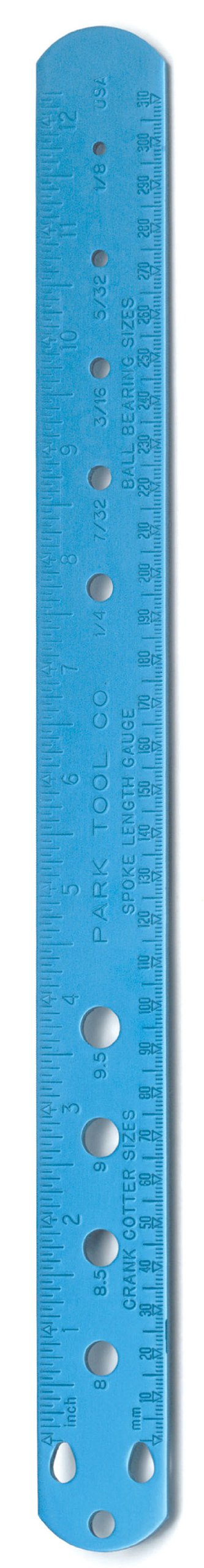 Park Tool Spoke, Bearing, and Cotter Gauge - SBC-1 One Color One Size - BeesActive Australia