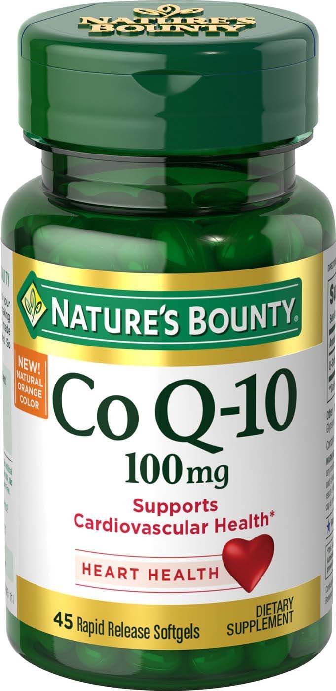 Nature's Bounty CoQ10, Rapid Release Softgels, 45 Count 45 Count (Pack of 1) - BeesActive Australia