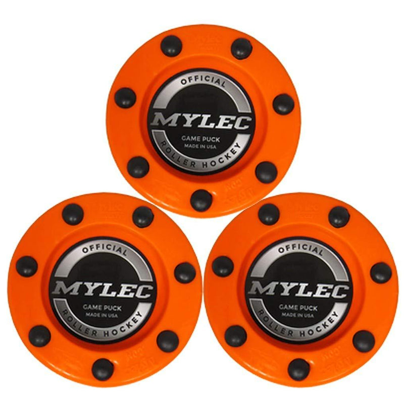 [AUSTRALIA] - Mylec Official Roller Hockey Game Puck Orange 