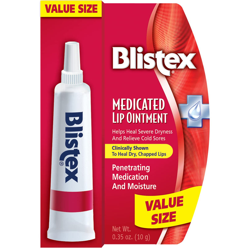 Blistex Medicated Lip Ointment, 0.35 oz. tube, Pack of 12 (20980) - BeesActive Australia